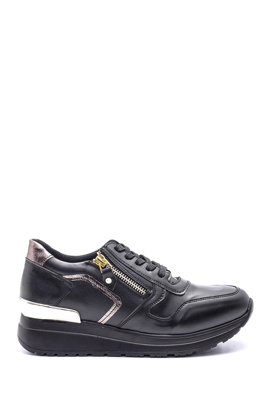 Women's Zipper Detailed Sports Shoes 19WFE124014 | Derimod