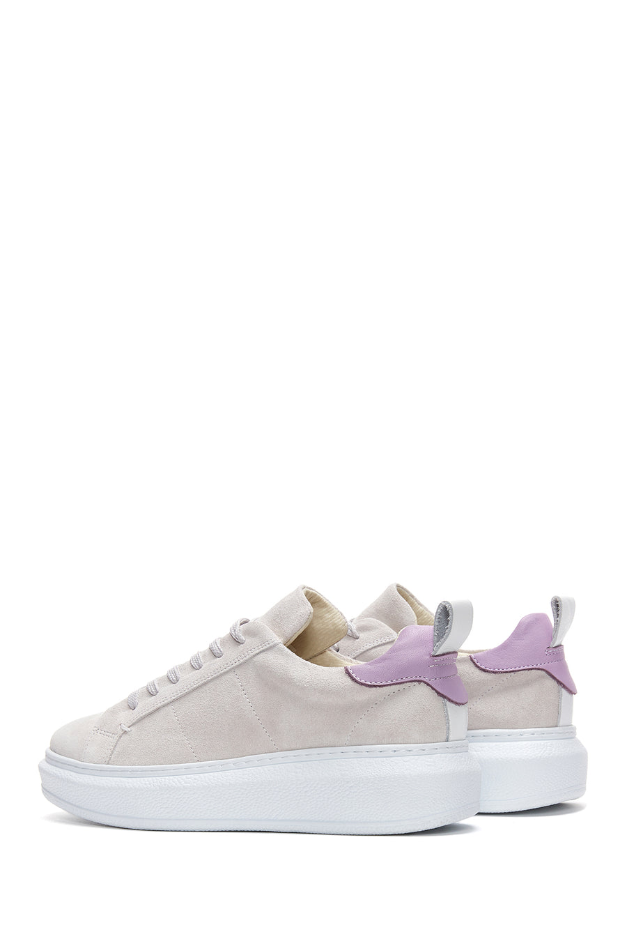 Kadın Deri Süet Sneaker