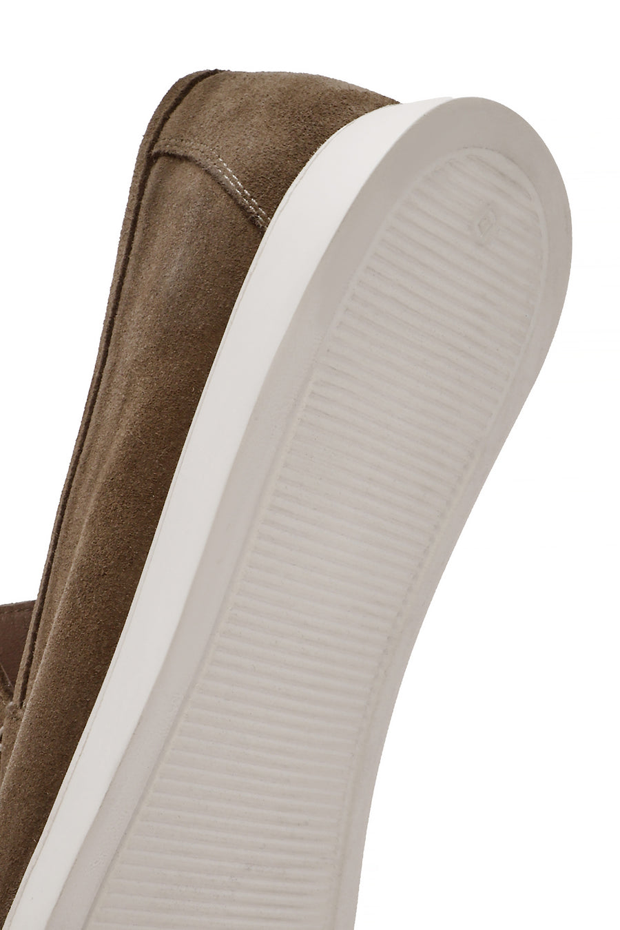 Men's Beige Tassel Suede Leather Casual Loafer
