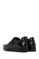 Women's Black Leather Comfort Casual Shoes | Derimod