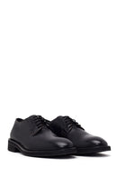 Derimod Black Male Black Lace-up Leather Casual Shoes | Derimod