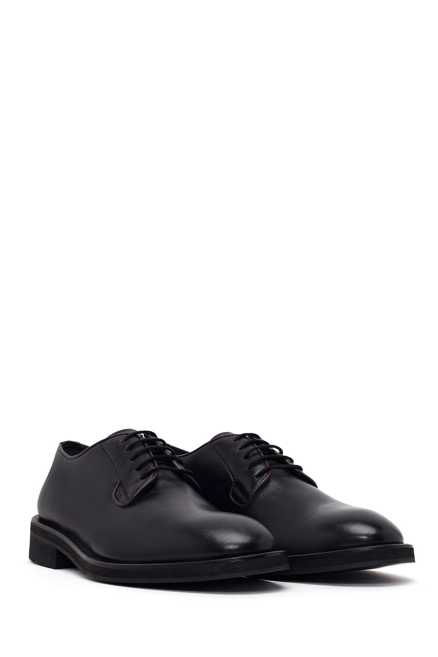 Derimod Black Male Black Lace-up Leather Casual Shoes