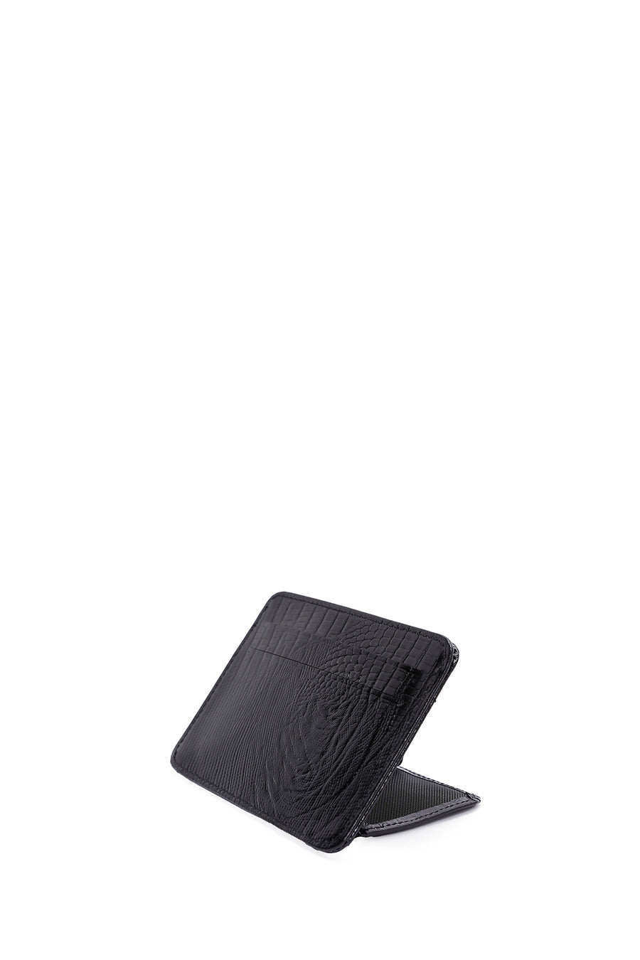 Men's Black Leather Card Holder