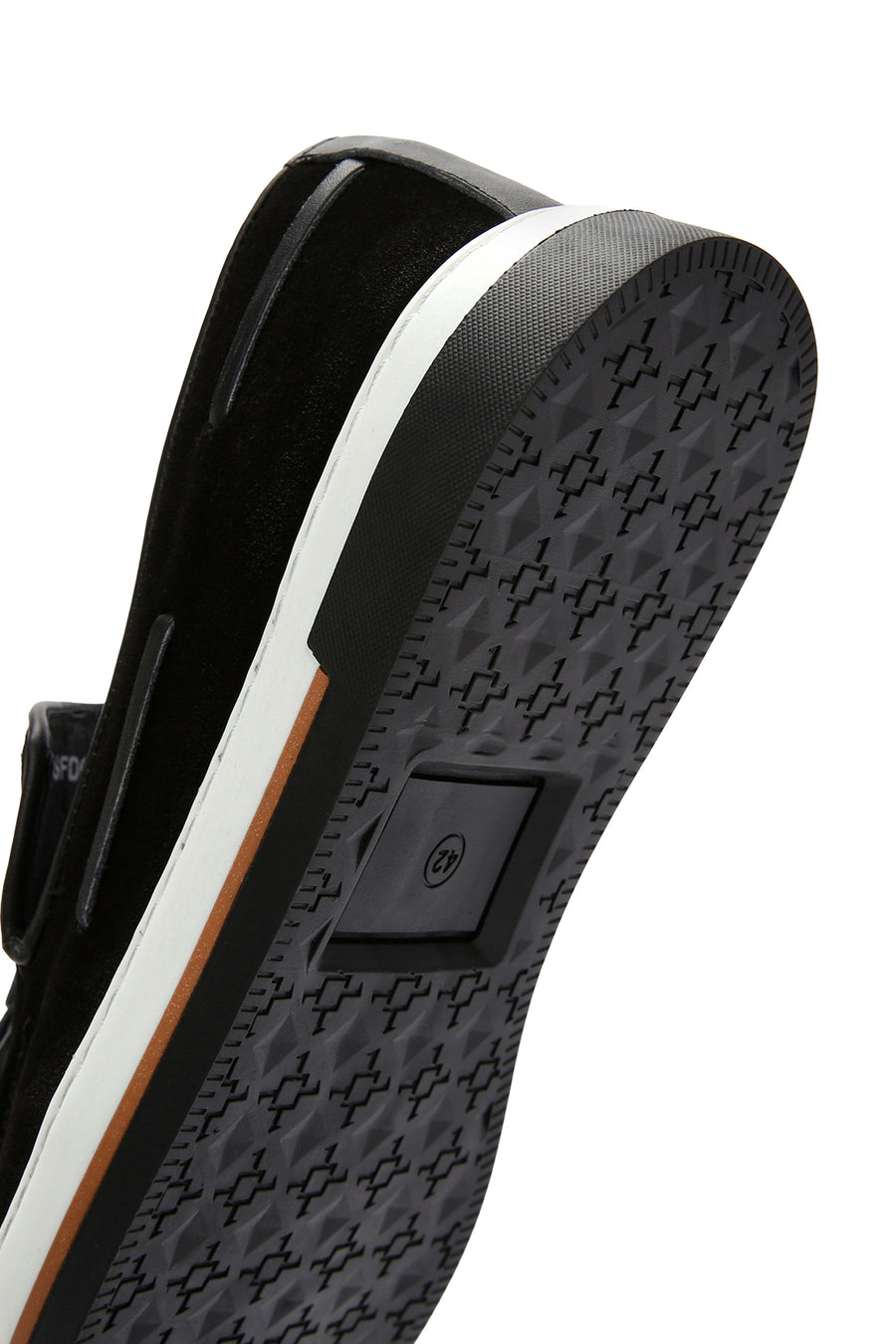 Erkek Siyah Süet Deri Casual Loafer