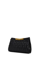 Woman Black Printed Clutch Bag | Derimod