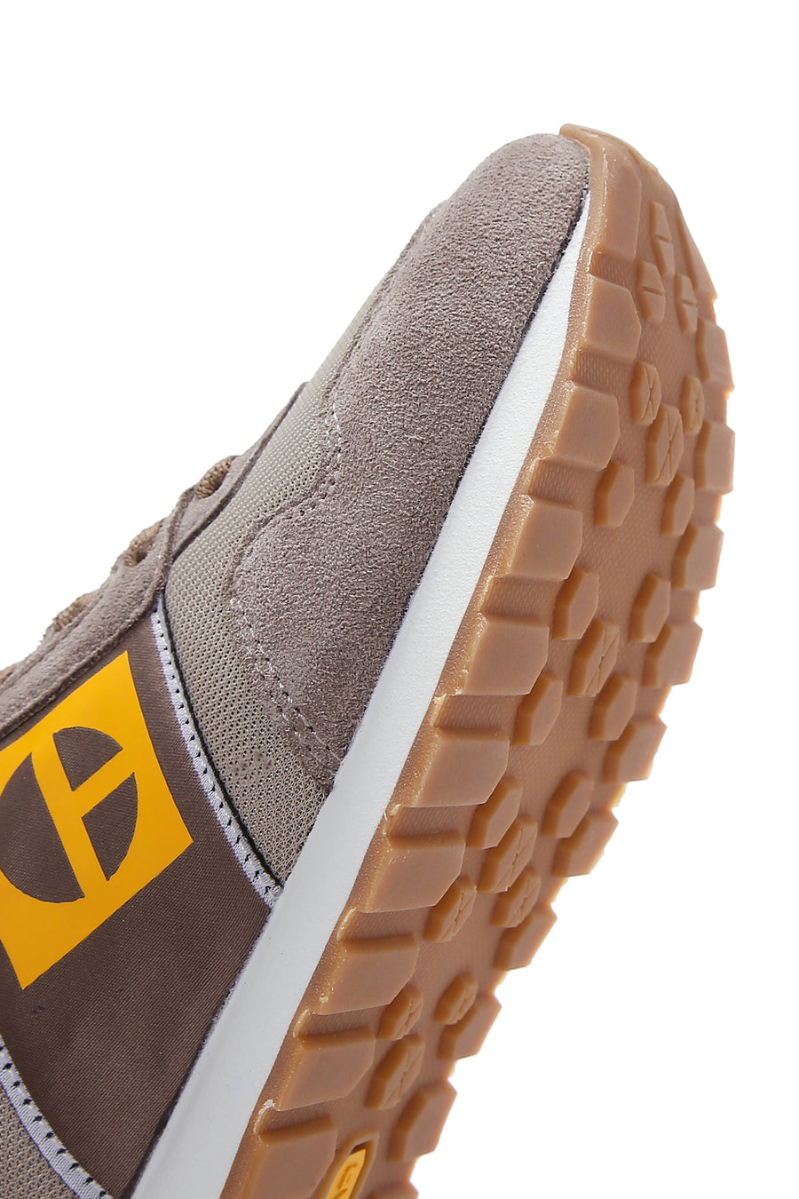 Caterpillar Men's Beige Shelby Suede Leather Sneaker