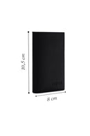 Men's Black Leather Card Holder | Derimod