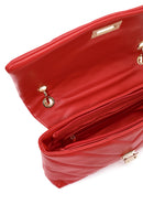 Women's Red Chain Strap Quilted Shoulder Bag | Derimod