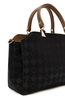 Women's Black Long Strap Printed Shoulder Bag | Derimod