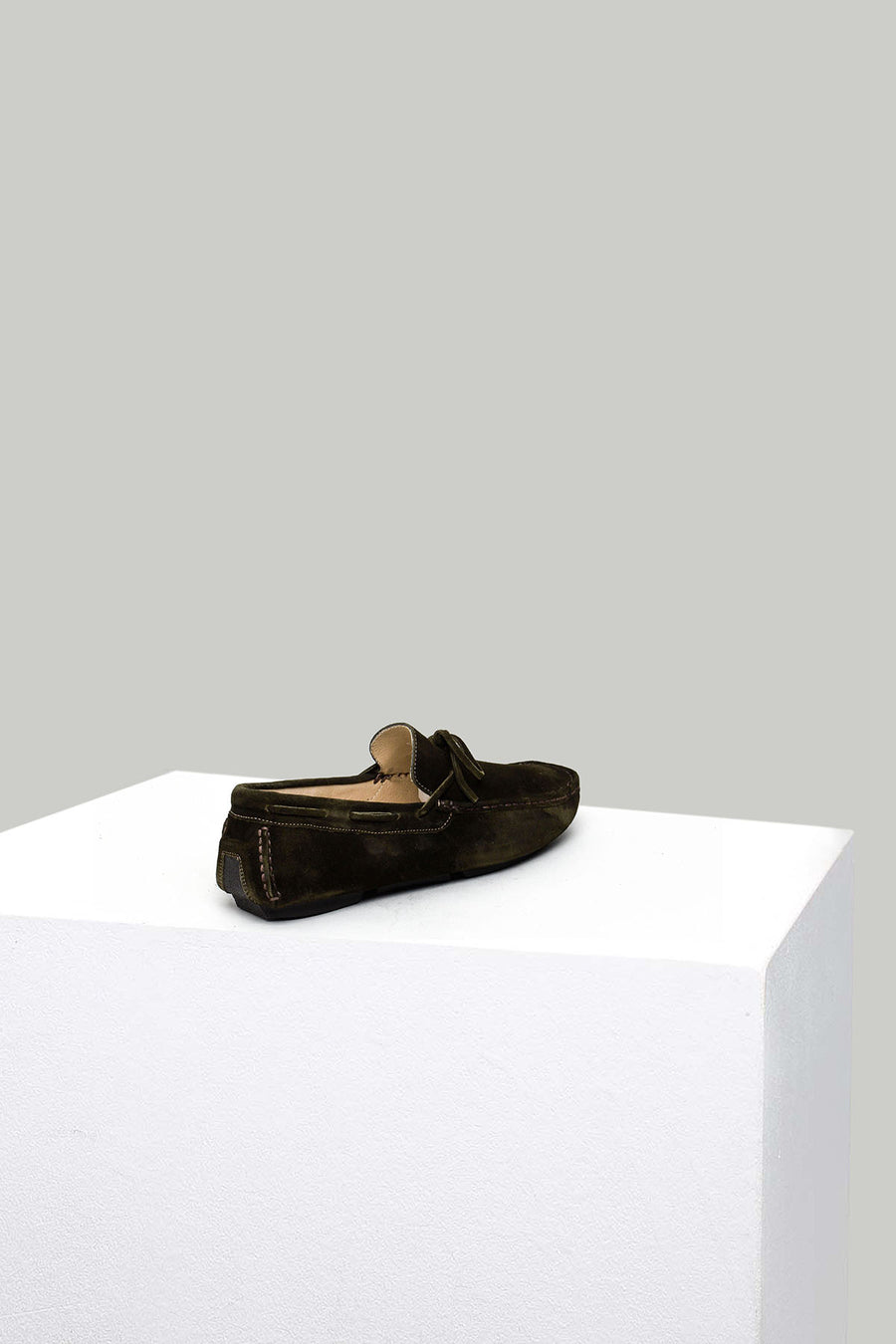 Erkek Yeşil Süet Deri Ayakkabı