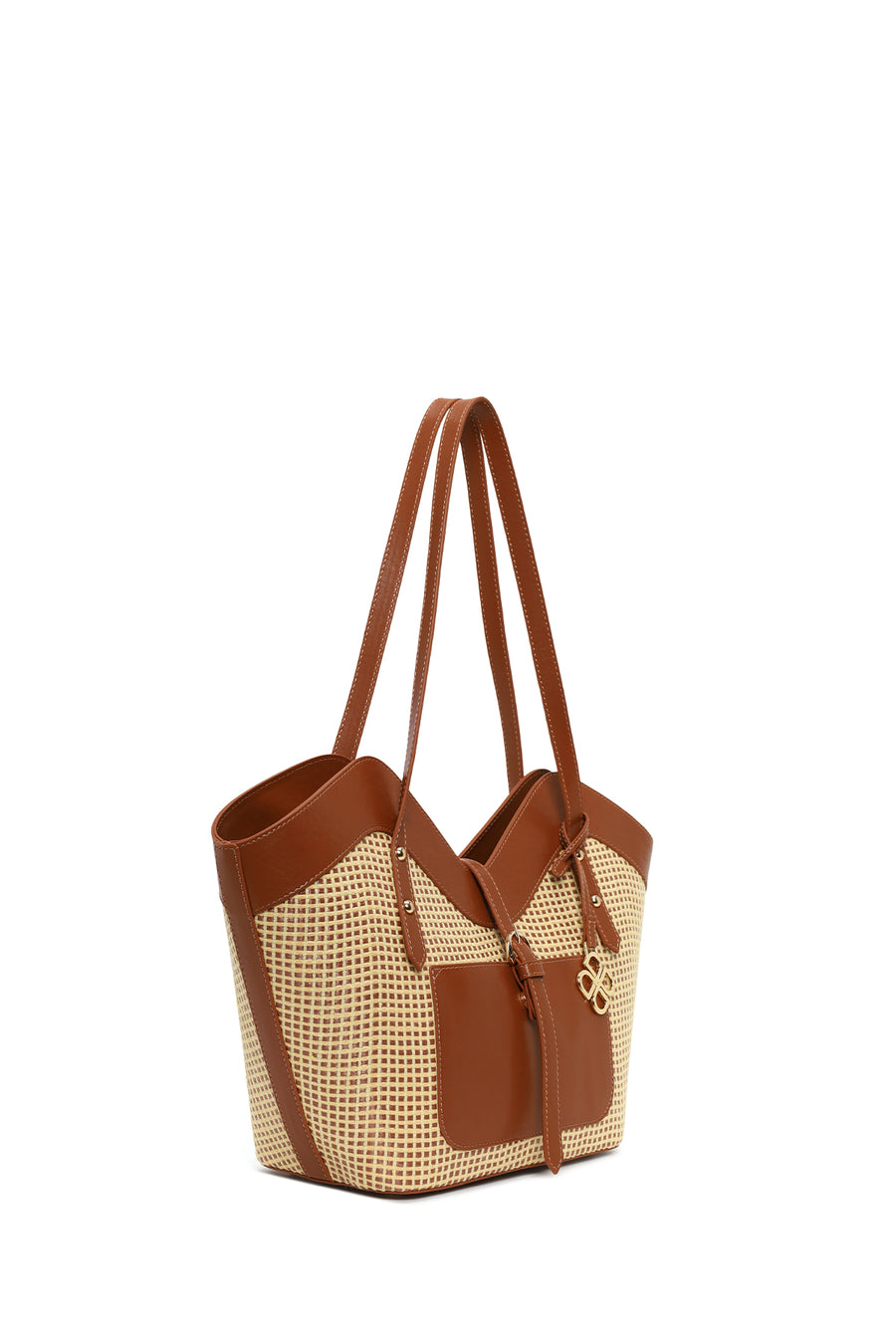 Woman Taba Wicker Shoulder Bag