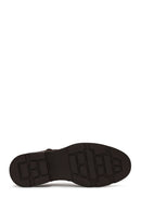 Male Brown Buckled Suede Casual Shoes | Derimod