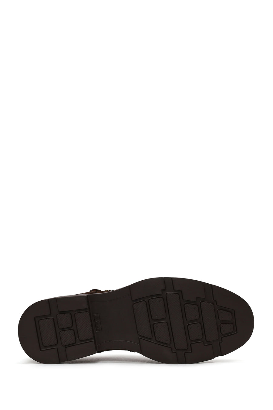 Male Brown Buckled Suede Casual Shoes