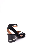 Women's Suede Heeled Shoes | Derimod