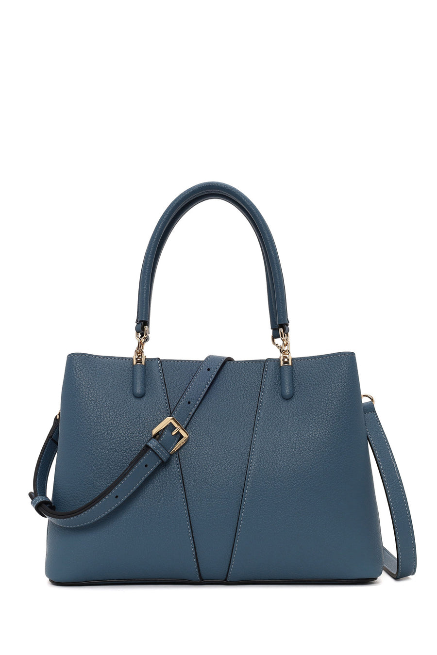 Woman Blue Long-Strap Shoulder Bag AB150017SV | Derimod