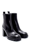 Women's Leather Heeled Boots | Derimod