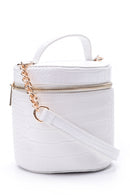 Women's Crocodile Patterned Chain Detailed Bag | Derimod