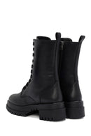 Women's Black Zippered Boots | Derimod