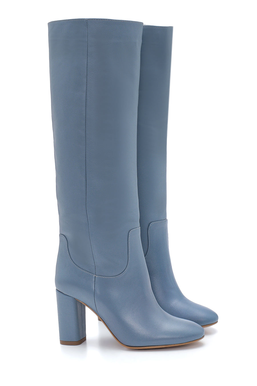 Women's Leather Heeled Boots