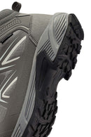 Derimod Dry Men's Grey Laced Waterproof Leather Outdoor Boots | Derimod