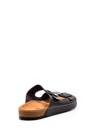 Men's Leather Slippers | Derimod