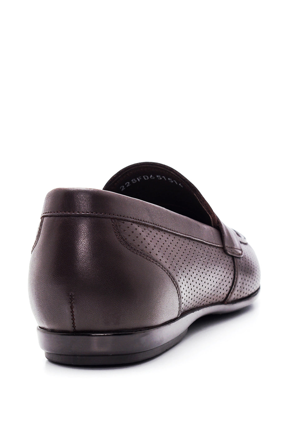 Erkek Deri Baskılı Loafer
