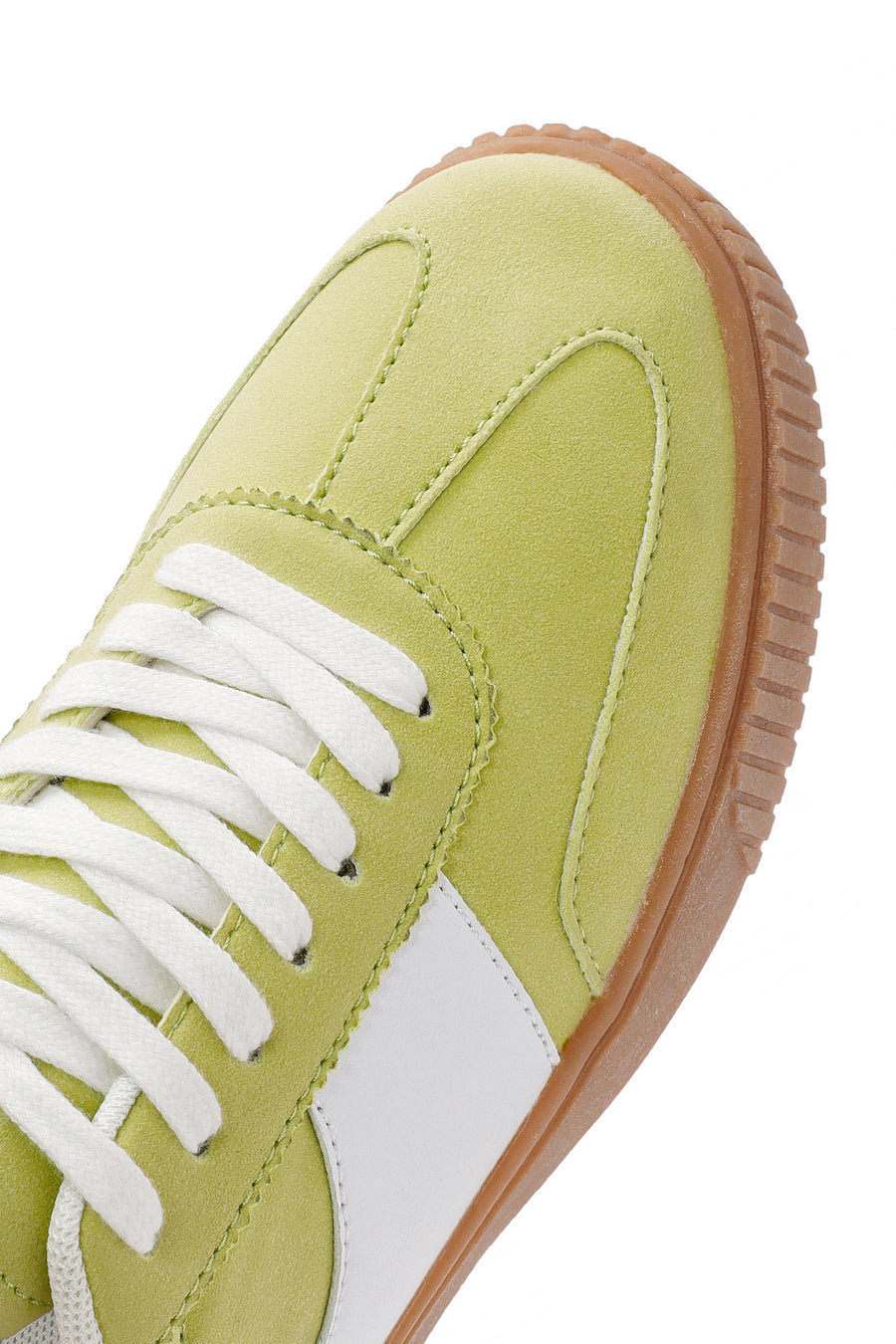 ACBC x Derimod Kadın Sarı Bağcıklı Süet Sneaker