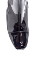Women's Heeled Patent Leather Boots | Derimod