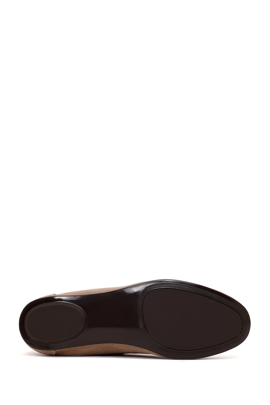 Woman Mink Tasselled Suede Leather Loafer