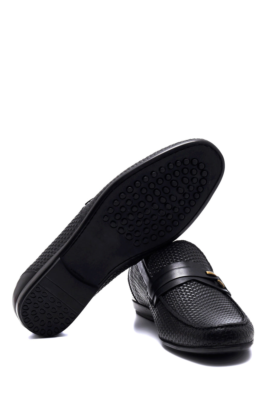 Men's Leather Printed Loafer