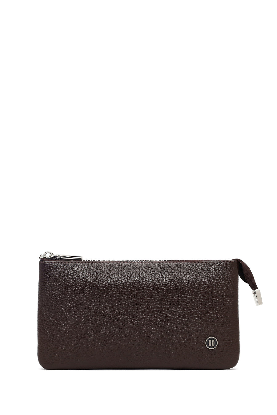 Men's Brown Leather Handbag