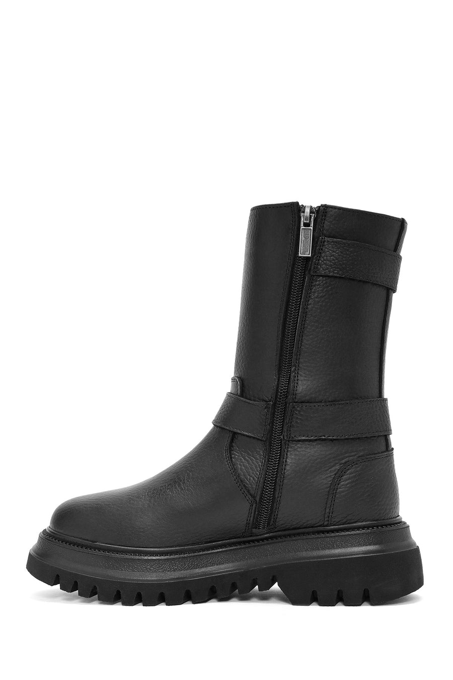 Harley Davidson Women's Black Sahara Zipper Leather Boots
