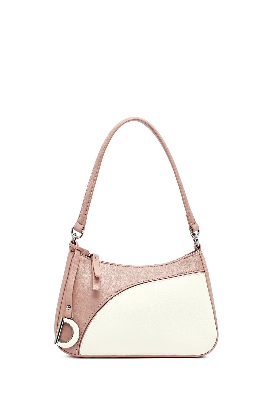 Women's Pink Long Strap Shoulder Bag