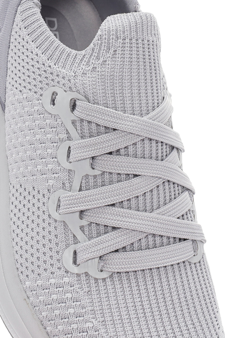 Derimod Zero Women's Gray Lace-Up Thick Soled Fabric Sneaker