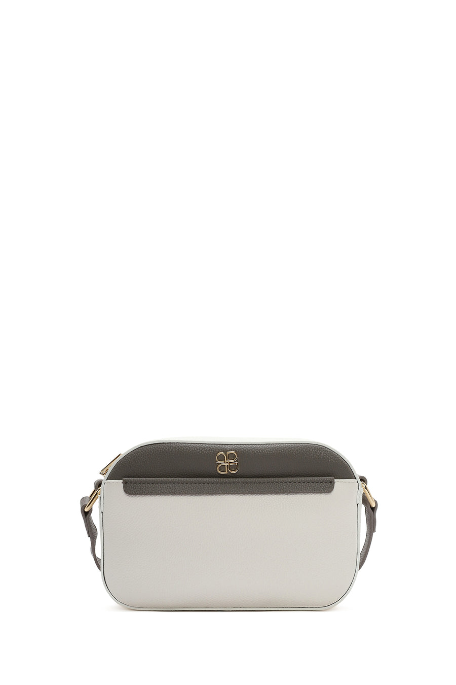 Women's White Long Strap Crossbody Bag