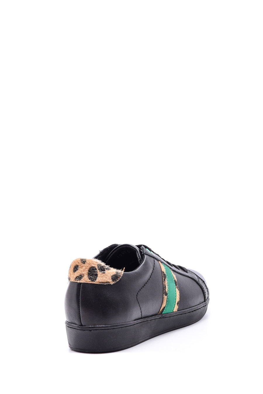 Women's Leopard Detailed Leather Sneaker