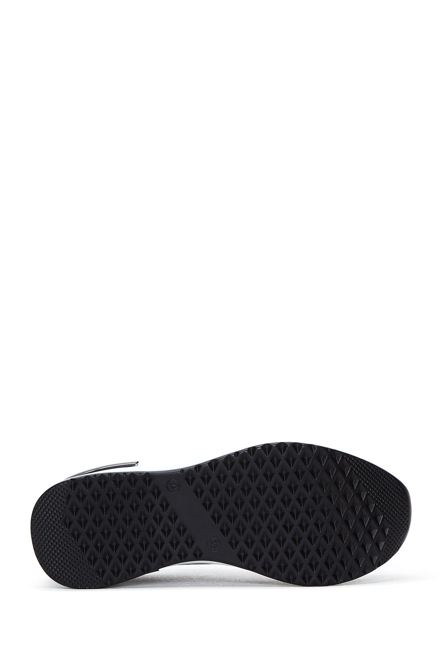 Women's Black Leather Sneaker