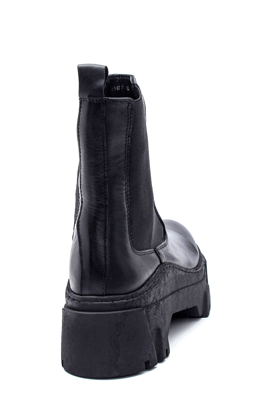 Women's Leather High Sole Chelsea Boots