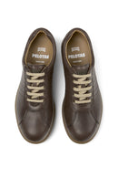 Camper Brown Women's Pelotas Ariel Leather Sports Shoes | Derimod