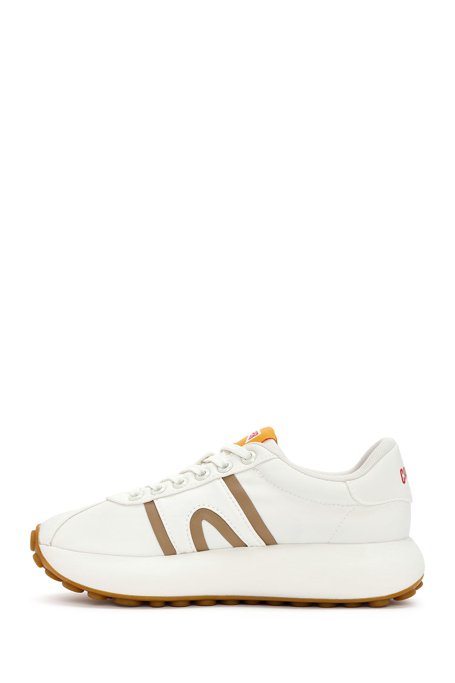 Camper Women's White Pelotas Athens Lace-Up Sneaker