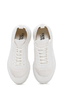 Derimod Zero Women's Grey Laced Thick Soled Sneaker | Derimod