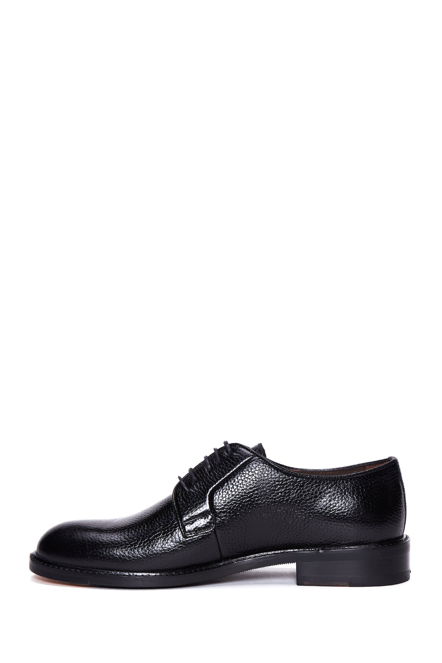 
Men's Black Lace-Up Leather Classic Shoes
