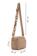 Women's Cream Long Strap Crossbody Bag | Derimod