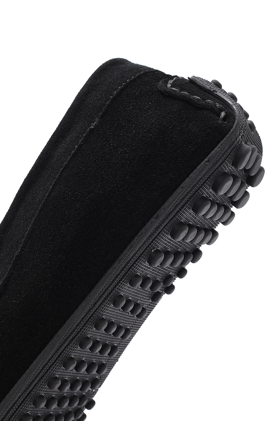 Men's Black Suede Leather Loafer