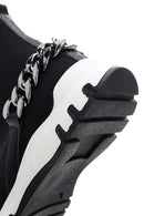 Kadın Siyah Kalın Tabanlı Bilekli Sneaker | Derimod