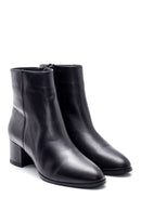 Women's Leather Heeled Boots | Derimod