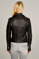 Jet Set Women's Leather Jacket | Derimod