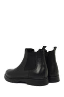 Men's Black Leather Chelsea Boots | Derimod