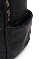 Woman Black Long-Strap Backpack | Derimod