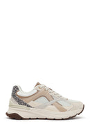 Woman Beige Lace-up Chunky Sneaker | Derimod